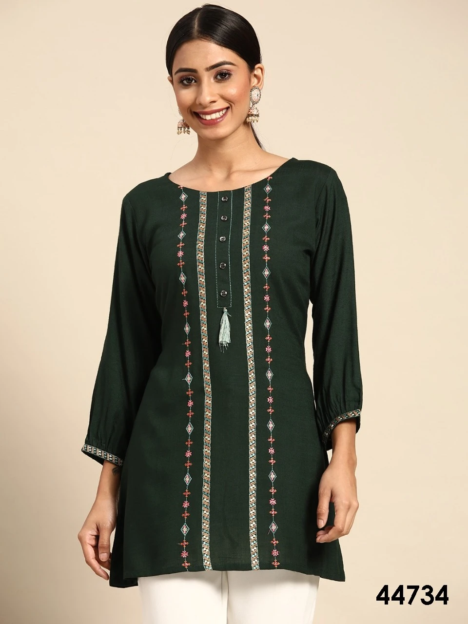 Mahotsav Short Top Vol 01 Rayon Wholesale Western Short Top Catalog — Wholesale Kurtis, MPA wholesale from Surat — view 4